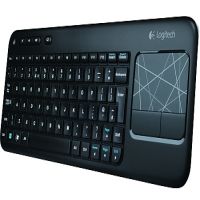 Tastatura Logitech K400 Wireless Touch Crna